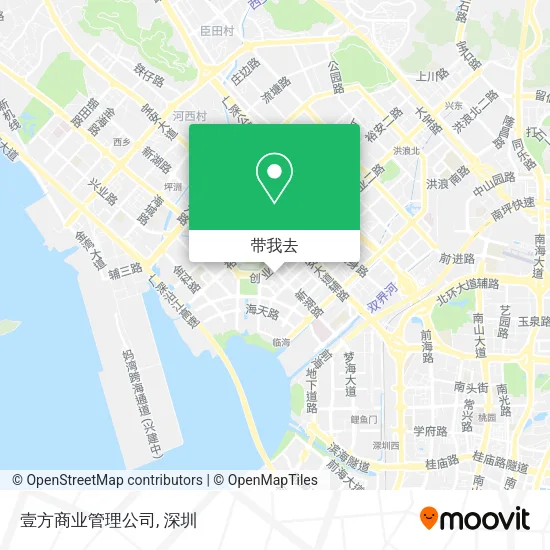 壹方商业管理公司地图