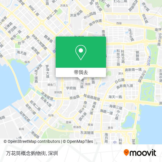 万花筒概念购物街地图