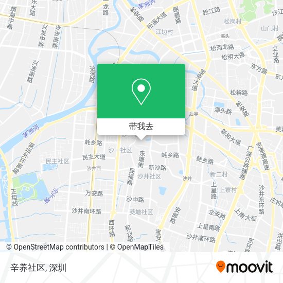 辛养社区地图