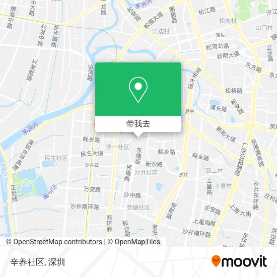 辛养社区地图