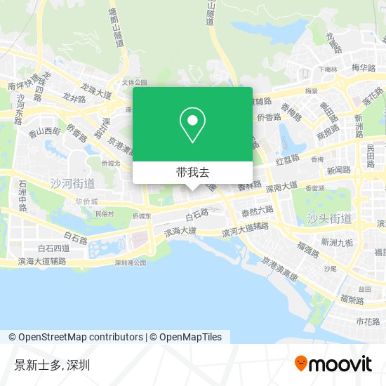 景新士多地图