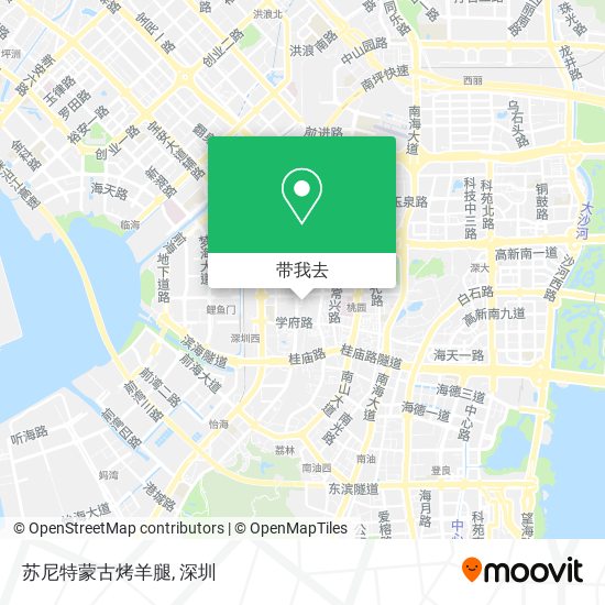 苏尼特蒙古烤羊腿地图