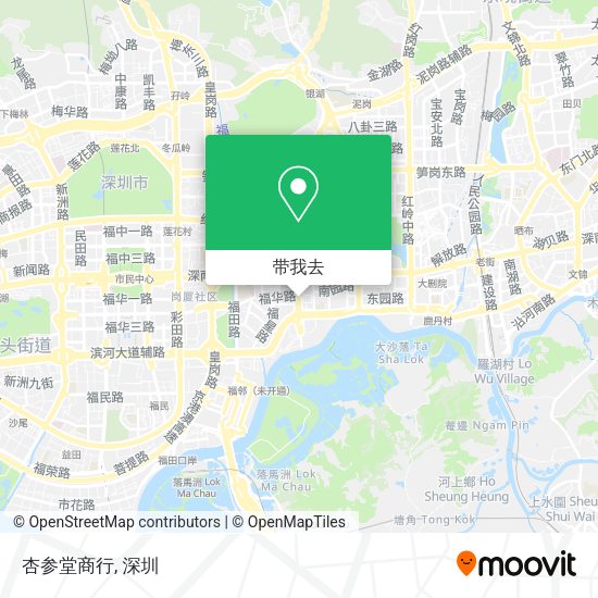 杏参堂商行地图