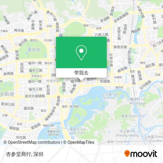 杏参堂商行地图
