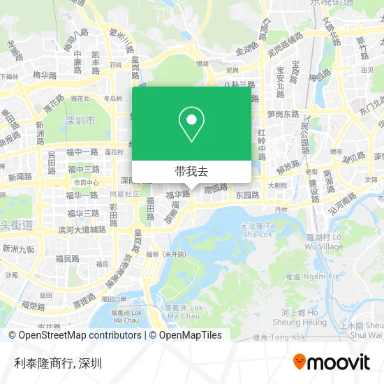 利泰隆商行地图