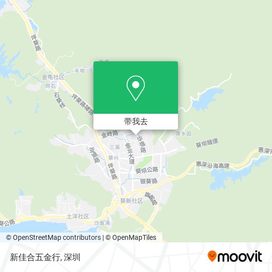 新佳合五金行地图