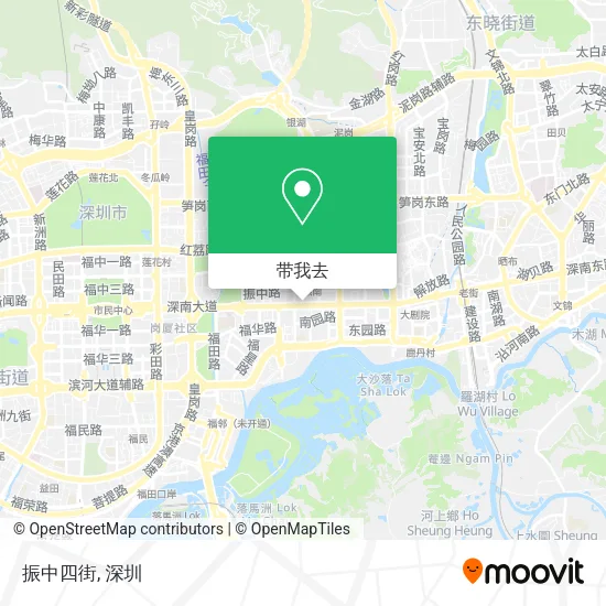 振中四街地图