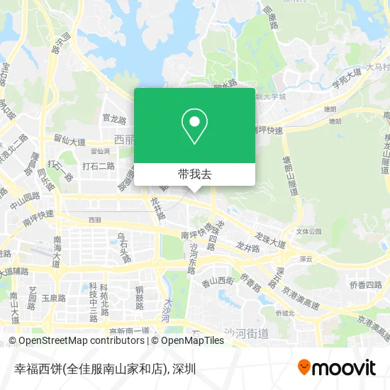幸福西饼(全佳服南山家和店)地图