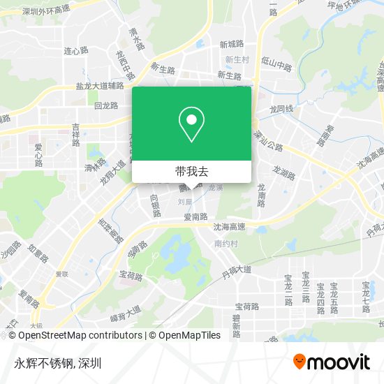 永辉不锈钢地图