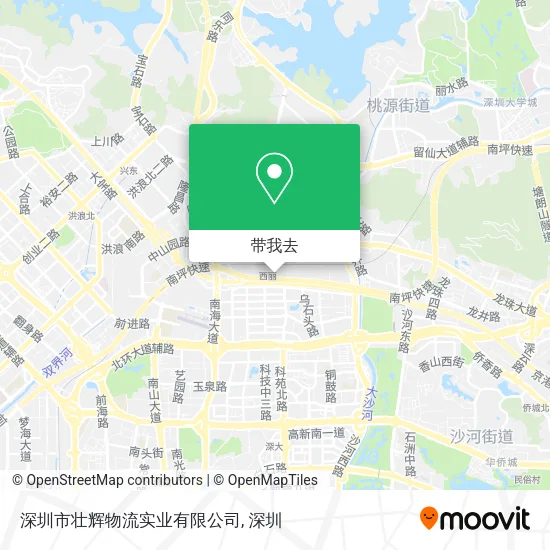 深圳市壮辉物流实业有限公司地图