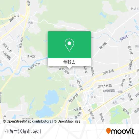佳辉生活超市地图