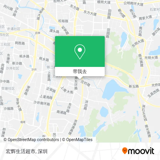 宏辉生活超市地图