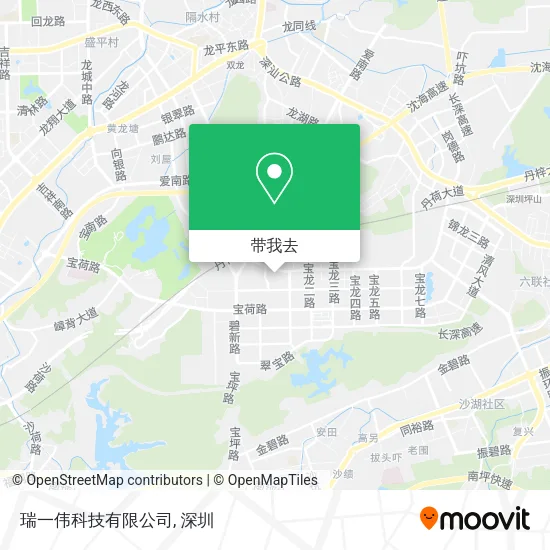 瑞一伟科技有限公司地图