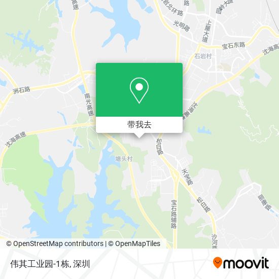 伟其工业园-1栋地图