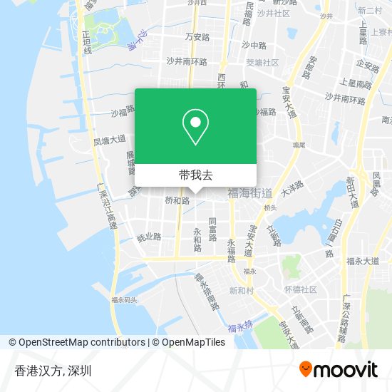 香港汉方地图