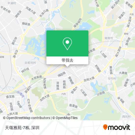 天颂雅苑-7栋地图