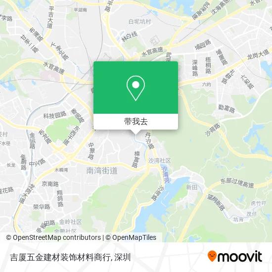 吉厦五金建材装饰材料商行地图