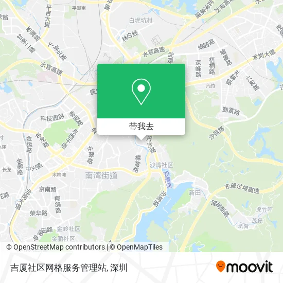 吉厦社区网格服务管理站地图