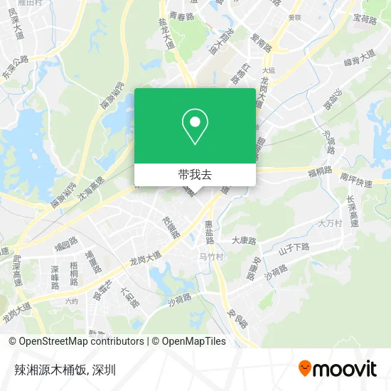 辣湘源木桶饭地图
