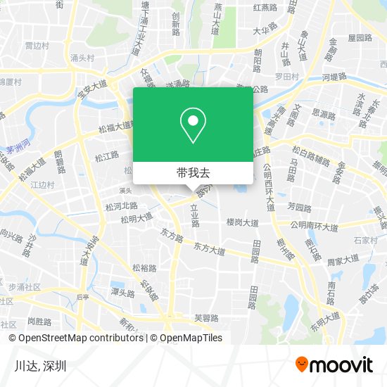 川达地图