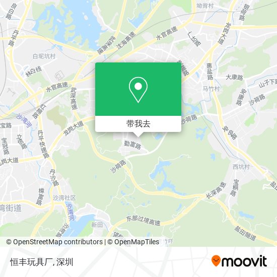 恒丰玩具厂地图