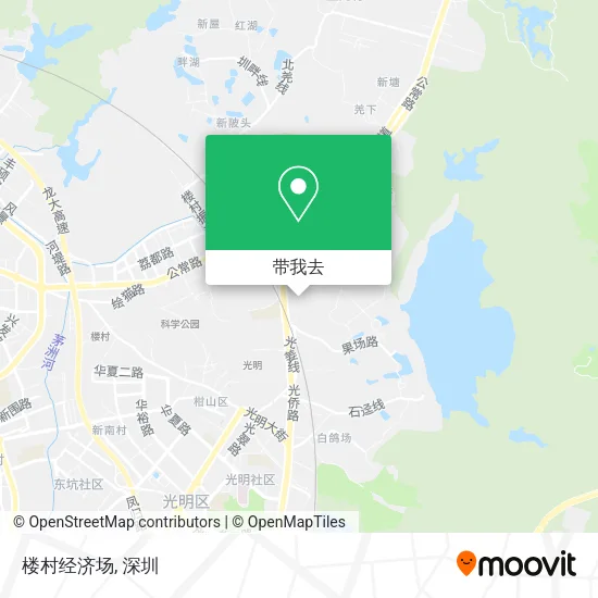 楼村经济场地图