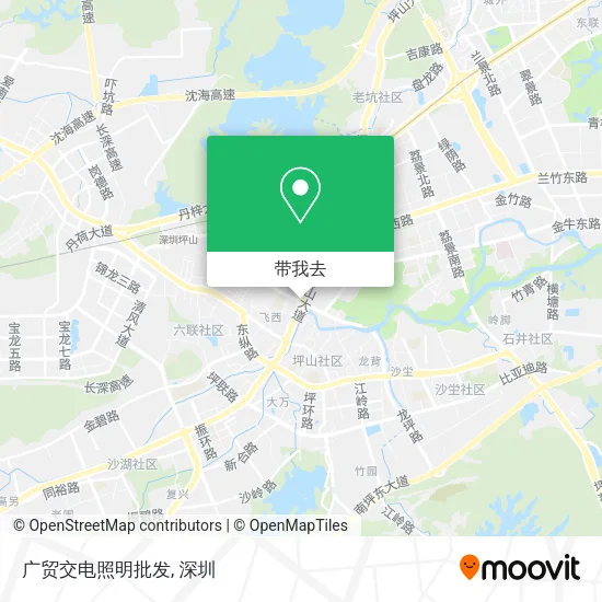 广贸交电照明批发地图