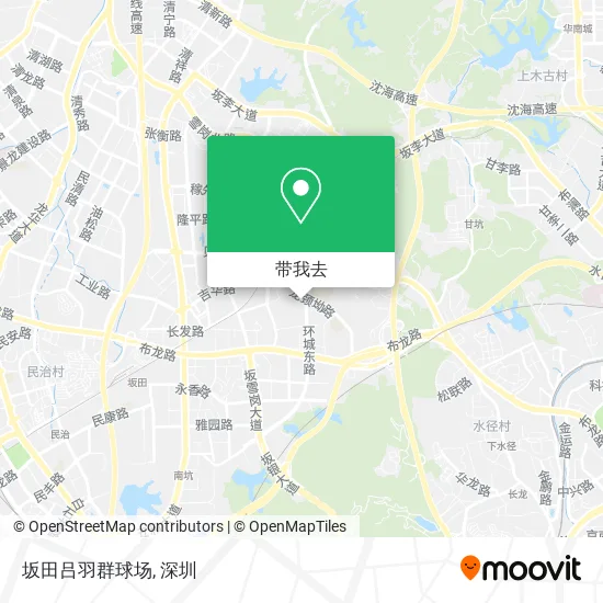 坂田吕羽群球场地图