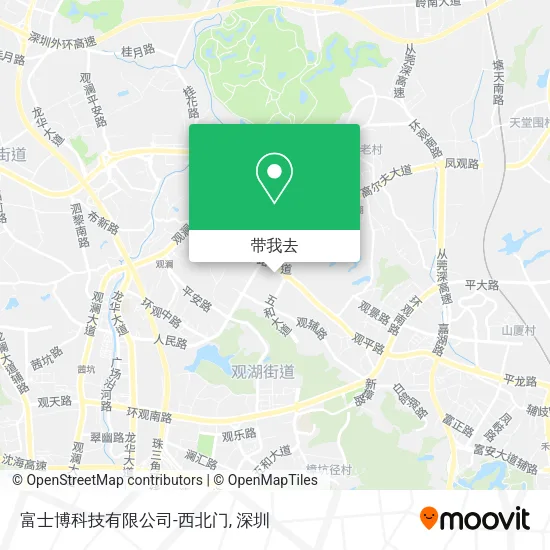 富士博科技有限公司-西北门地图
