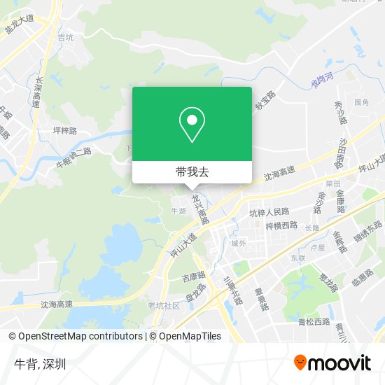 牛背地图