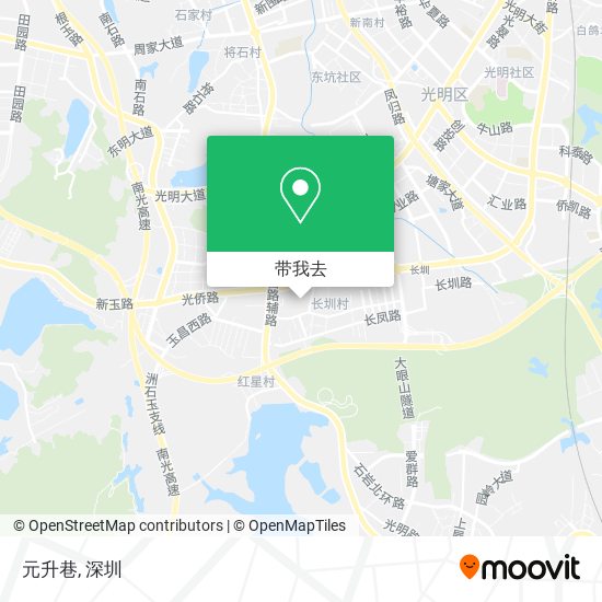 元升巷地图