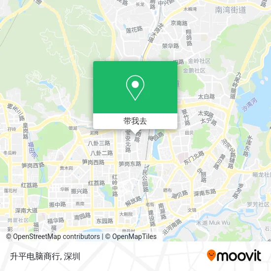 升平电脑商行地图