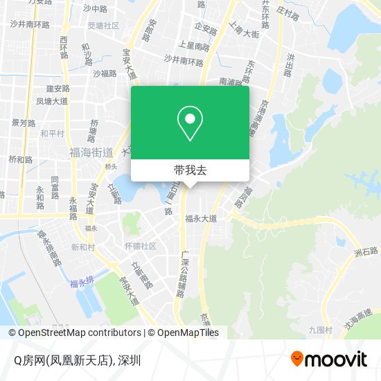 Q房网(凤凰新天店)地图
