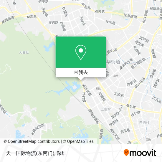 天一国际物流(东南门)地图