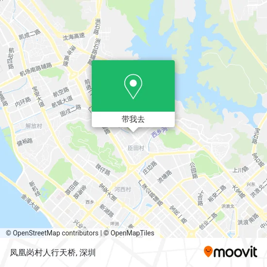 凤凰岗村人行天桥地图