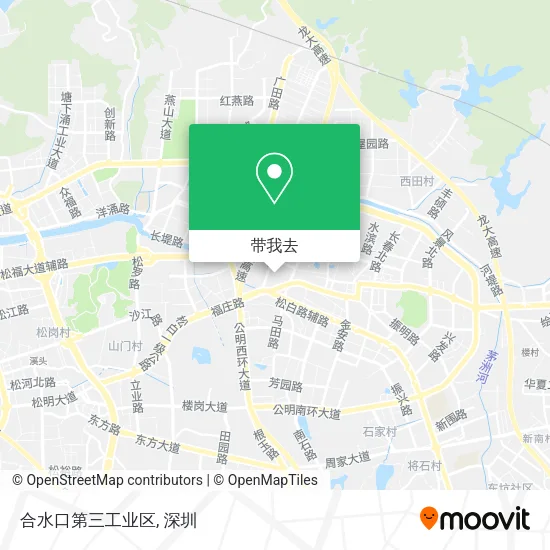 合水口第三工业区地图