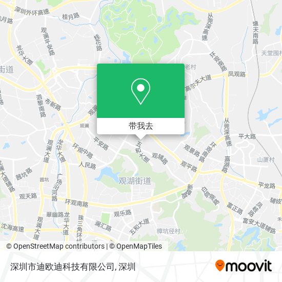 深圳市迪欧迪科技有限公司地图