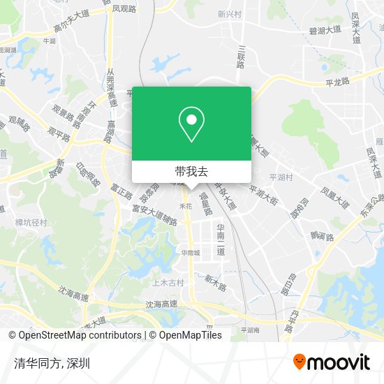 清华同方地图
