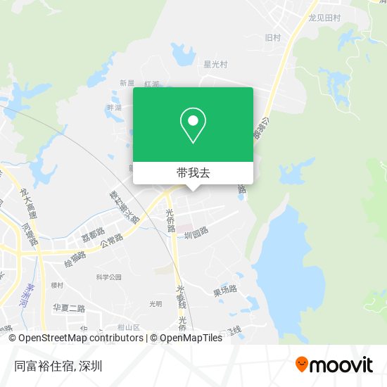 同富裕住宿地图