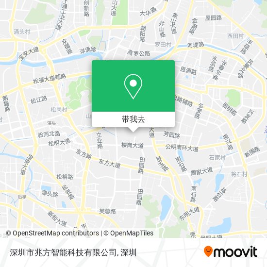 深圳市兆方智能科技有限公司地图