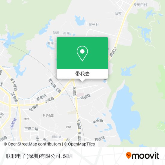 联积电子(深圳)有限公司地图