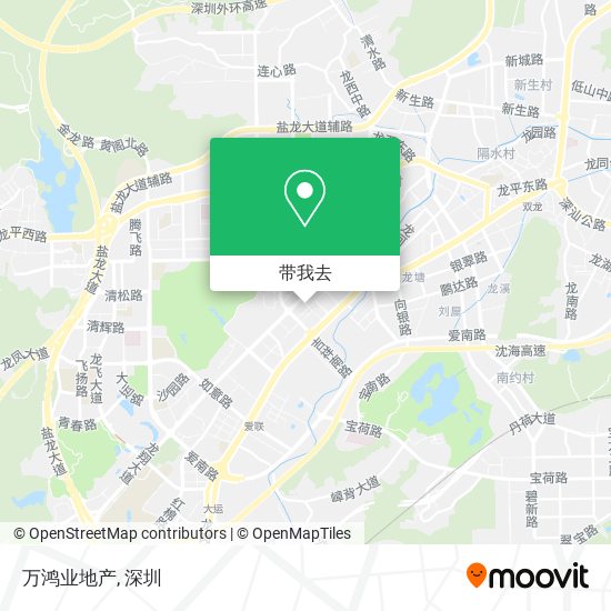 万鸿业地产地图