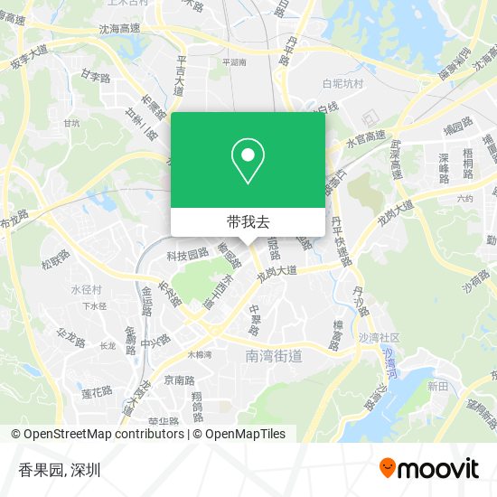 香果园地图