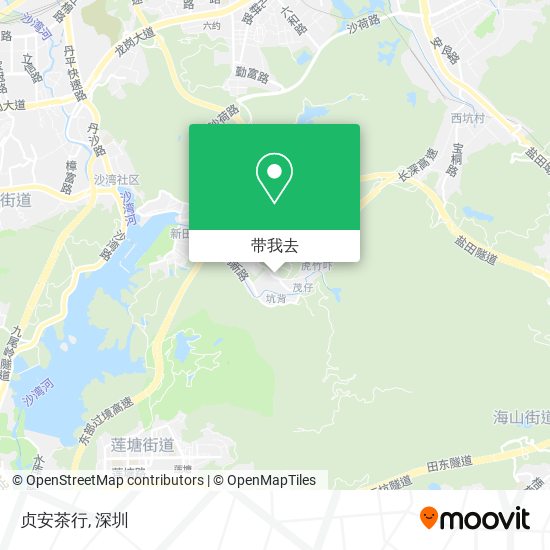 贞安茶行地图