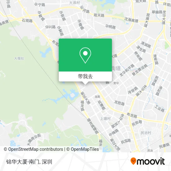 锦华大厦-南门地图