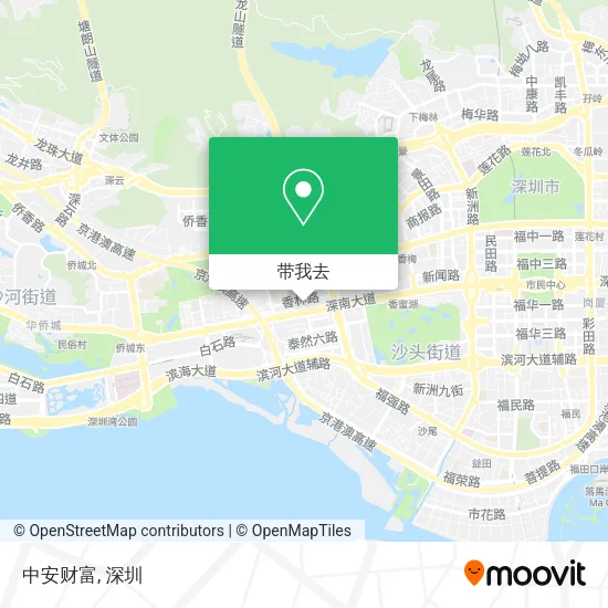 中安财富地图