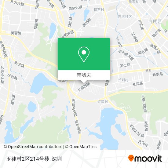 玉律村2区214号楼地图