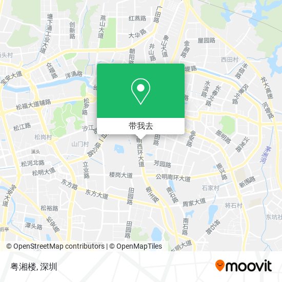 粤湘楼地图