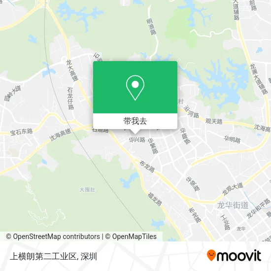 上横朗第二工业区地图