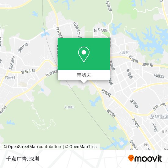 千点广告地图